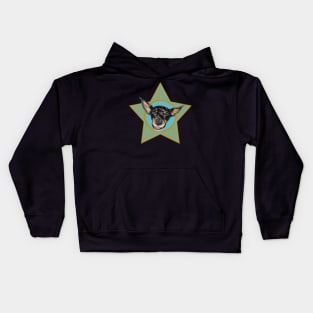 FOSTER (Orange & Teal) Kids Hoodie